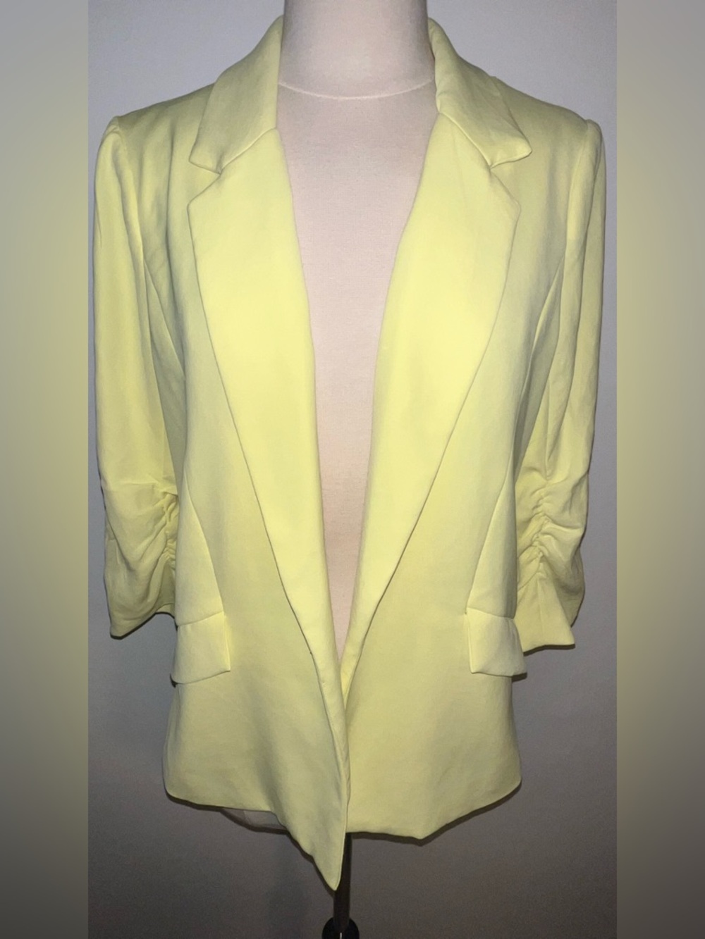 Women’s Sky’s Are Blue Yellow Blazer New With Tags Medium M - Picture 2 of 6